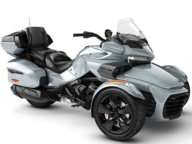 2021年 can-am SPYDER F3 LIMITED グレーシャルブルーメタリック（カタログメイン）