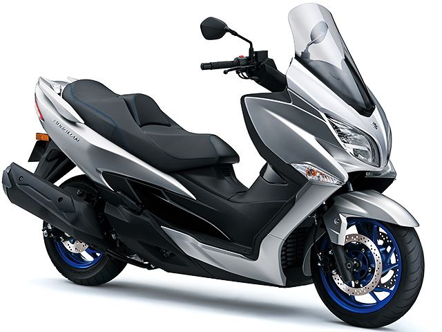 2021年 BURGMAN 400 Metallic Matt Sword Silver（カタログメイン）