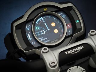 2021年 Scrambler 1200 XC（メーター表示イメージ）