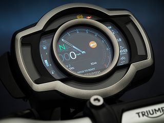 2021年 Scrambler 1200 XE（メーター表示イメージ）