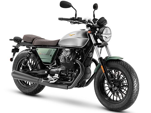 2021年 V9 BOBBER Centennario チェンテナリオ（100周年記念車専用グラフィック）（カタログメイン）