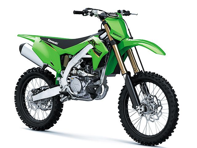 2022年 KX250 ライムグリーン（カタログメイン）