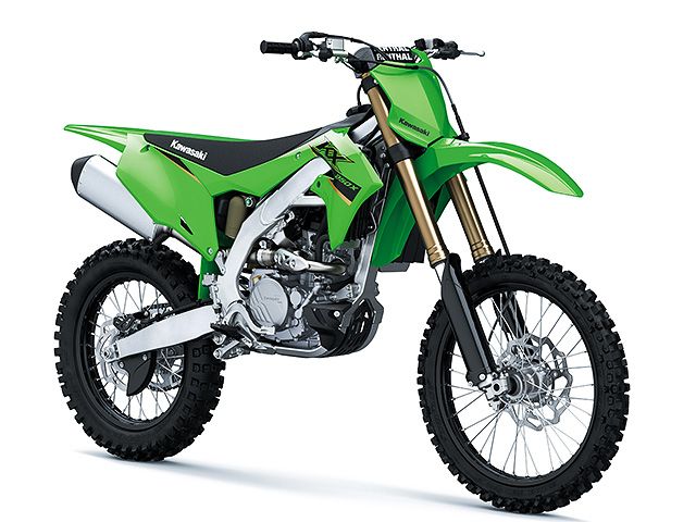 2022年 KX250X ライムグリーン（カタログメイン）