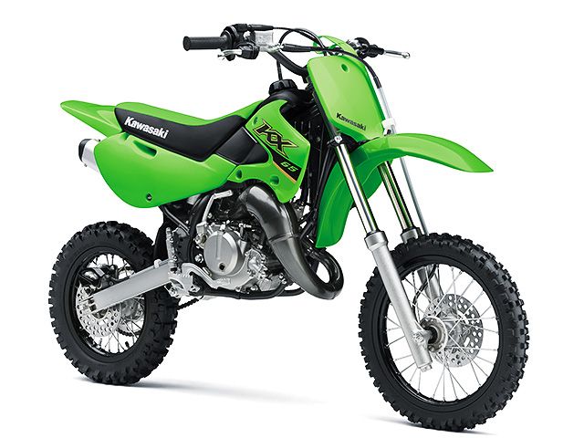 2022年 KX65 ライムグリーン（カタログメイン）