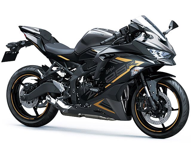 2022年 Ninja ZX-25R SE メタリックマットグラフェンスチールグレー×メタリックスパークブラック（カタログメイン）