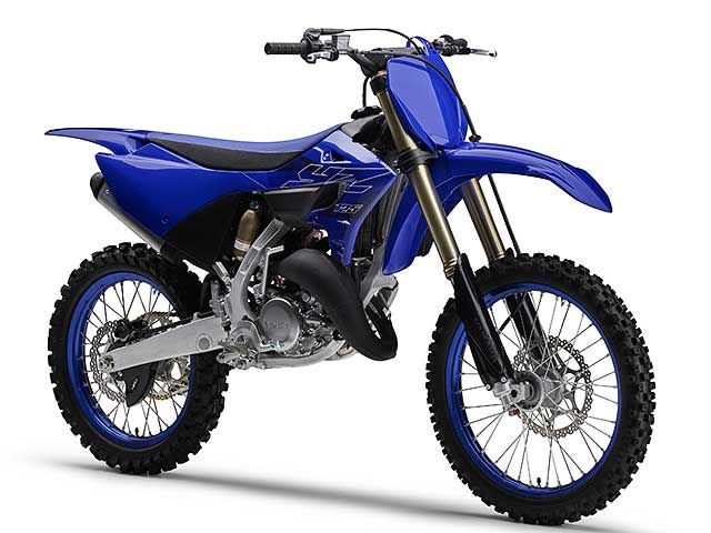 2022年 YZ125 ディープパープリッシュブルーソリッドE（カタログメイン）