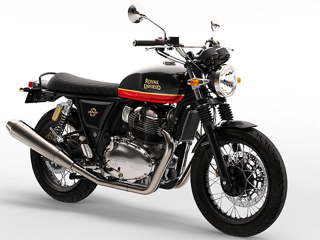 2021年 INT 650 Custom Sunset Strip（カタログメイン）