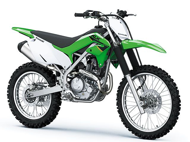 2022年 KLX230R ライムグリーン（カタログメイン）