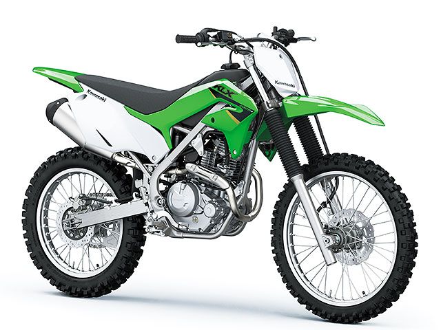 2022年 KLX230R S ライムグリーン（カタログメイン）
