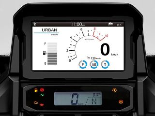 2022年 NT1100 DCT（メーター表示イメージ）