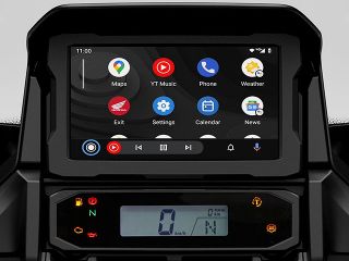 2022年 NT1100 DCT（メーター表示イメージ）