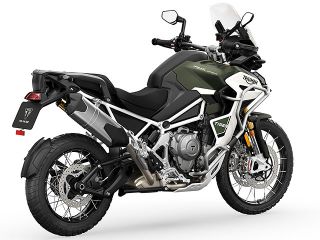 2022年 Tiger 1200 Rally Explorer（リアビュー）