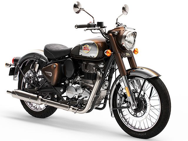 2022年 Classic350 Chrome Chrome Bronze（カタログメイン）