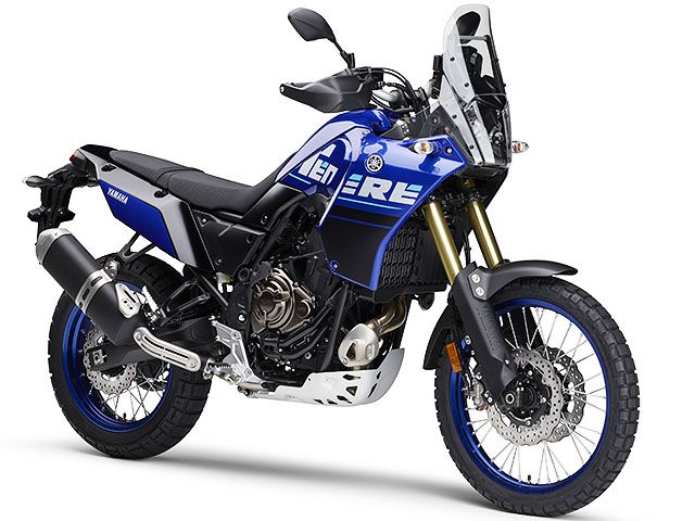 2022年 Tenere700 ABS ディープパープリッシュブルーメタリックC(カタログメイン)