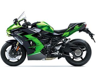 2022年 Ninja H2 SX（サイドビュー）