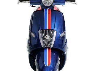 2022年 Django125 Tricolore（フロントマスクイメージ）