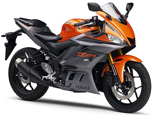 2022年 YZF-R25 ABS ビビッドオレンジメタリック2(カタログメイン)