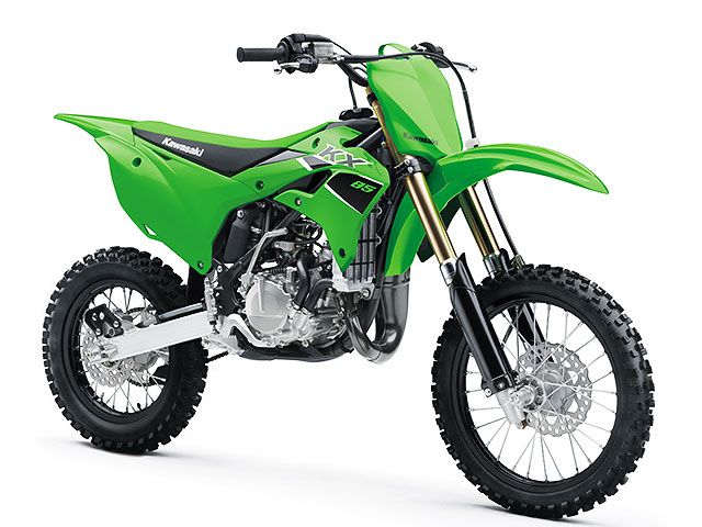 2023年 KX85 ライムグリーン(カタログメイン)