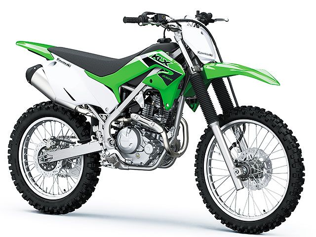 2023年 KLX230R ライムグリーン（カタログメイン）