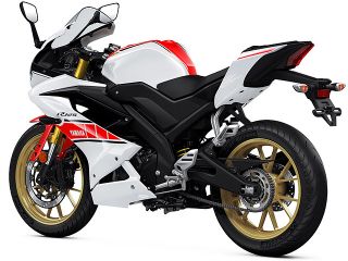 2022年 YZF-R125 WGP 60th Anniversary（リアビュー）