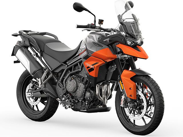 2023年 Tiger 850 Sport グラファイト/バハオレンジ（カタログメイン）
