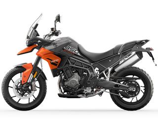 2023年 Tiger 850 Sport（サイドビュー）