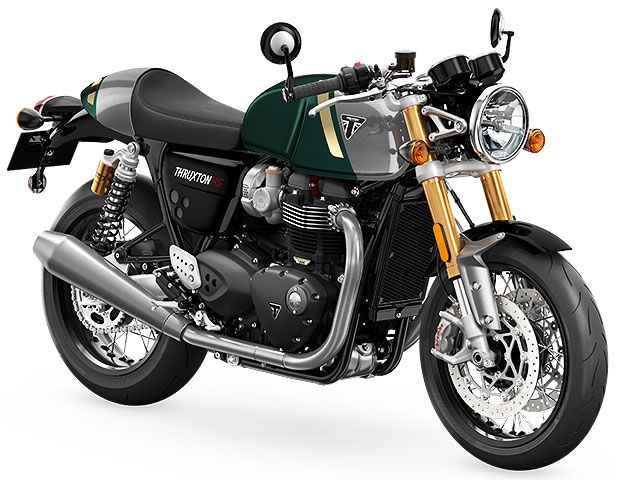 2023年 Thruxton 1200RS コンペティショングリーン/シルバーアイス（カタログメイン）