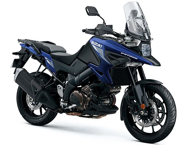 2023年 V-Strom 1050 Metallic Reflective Blue / Metallic Mat Black No.2（カタログメイン）
