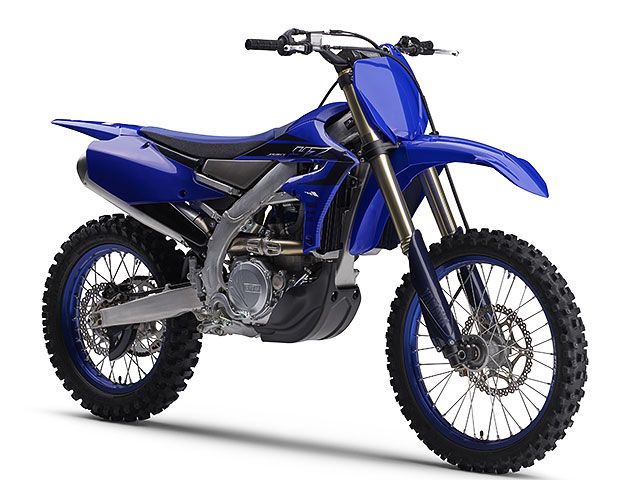 2023年 YZ450FX ディープパープリッシュブルーソリッドE（カタログメイン）