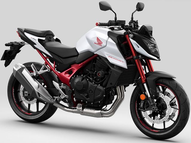 2023年 CB750 HORNET Pearl Glare White(カタログメイン)