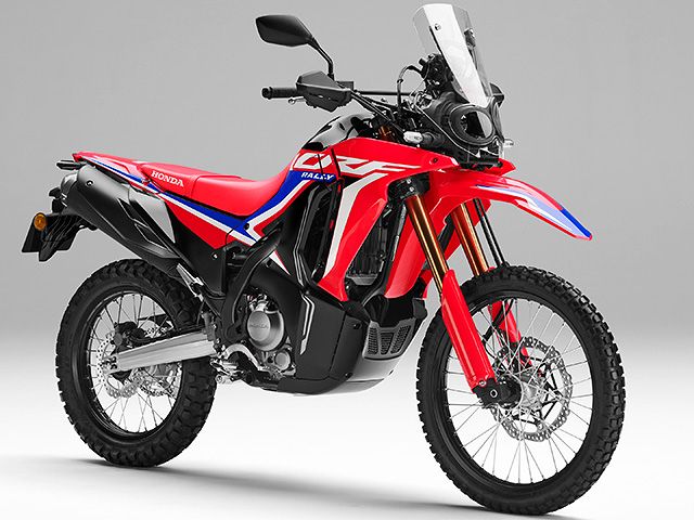 2023年 CRF250RALLY s エクストリームレッド(カタログメイン)