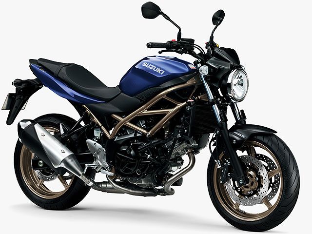 2023年 SV650 ABS リフレクティブブルーメタリック（カタログメイン）