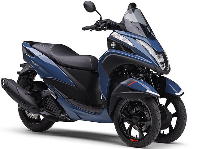 2023年 TRICITY 125 ダークグレーイッシュブルーソリッドB(カタログメイン)