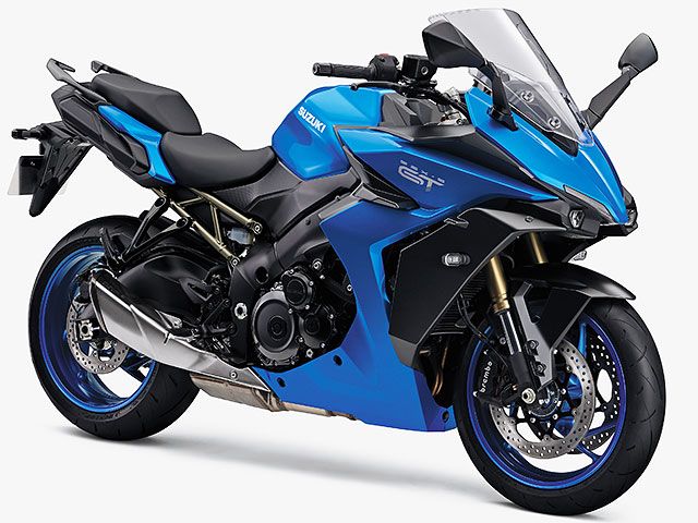 2023年 GSX-S1000GT トリトンブルーメタリック（カタログメイン）