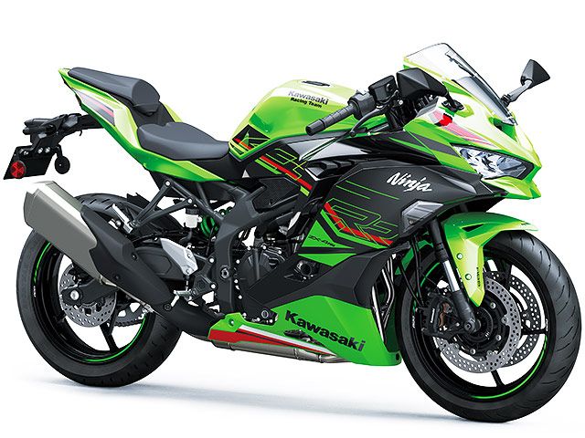 2024年 Ninja ZX-4RR KRT Edition ライムグリーン×エボニー(カタログメイン)