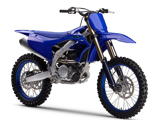 2024年 YZ250F ディープパープリッシュブルーソリッドE（カタログメイン）