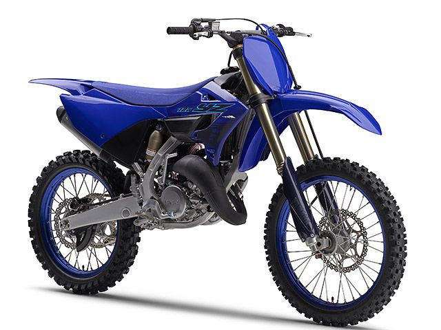 2024年 YZ125 ディープパープリッシュブルーソリッドE（カタログメイン）