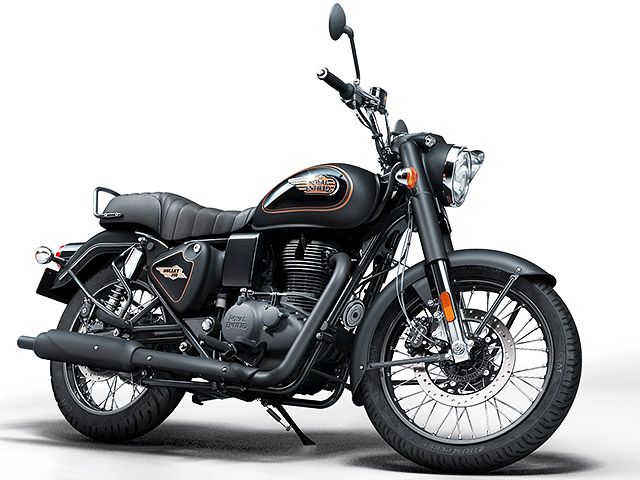 2024年 Bullet 350 Black Gold（カタログメイン）