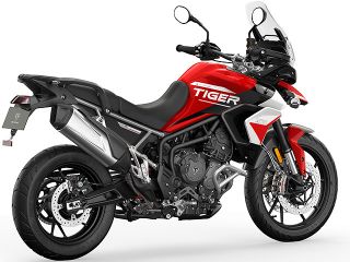2024年 Tiger 900 GT Aragon Edition（リアビュー）
