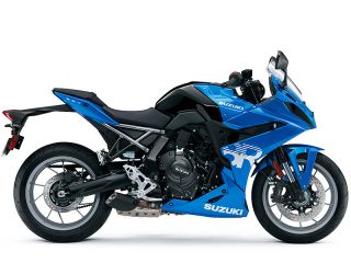 2024年 GSX-8R（サイドビュー）