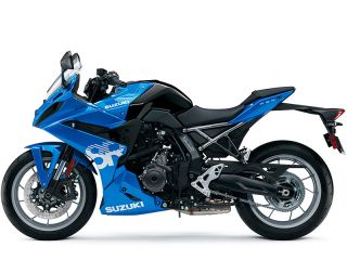 2024年 GSX-8R（サイドビュー）