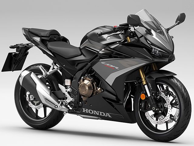 2022年 CBR500R Matt Gunpower Black Metallic（カタログメイン）