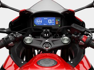 2022年 CBR500R（メーター表示イメージ）