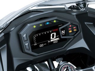 2024年 Ninja 500（メーター表示イメージ）