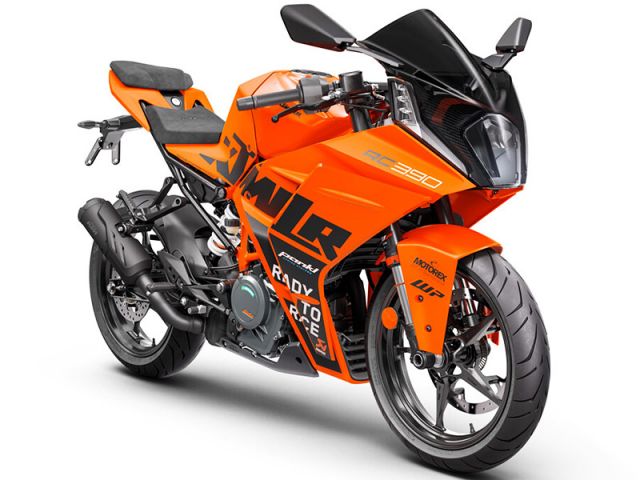 2023年 RC390 オレンジ（カタログメイン）