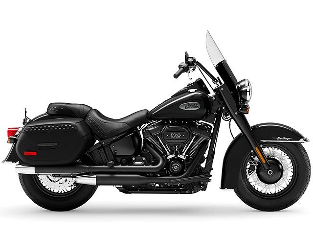 2022年 FLHCS Softail Heritage Classic 114 ブラック （ブラックトリム/スポークホイール）（カタログメイン）