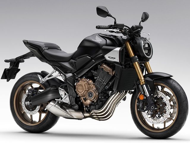 2024年 CB650R マットバリスティックブラックメタリック（カタログメイン）