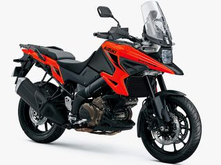 2024年 V-Strom 1050グラスブレイズオレンジ/マットブラックメタリックNo.2