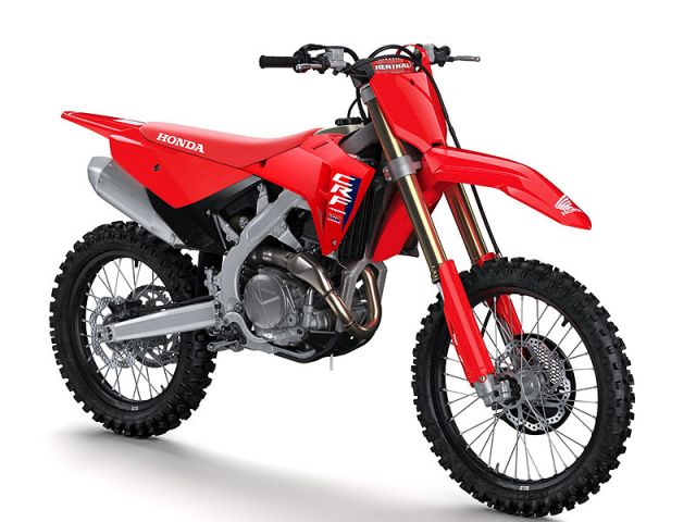 2025年 CRF450R エクストリームレッド（カタログメイン）