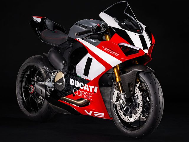 2025年 Panigale V2 Super Quadro Final Edition スーパークアドロ トリビュートカラー（カタログメイン）